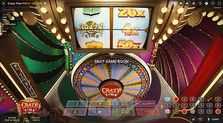 Evolution Crazy Time Game -Top Slot