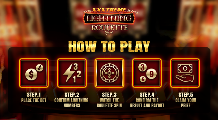 How to play Evolution XXXTreme Lightning Roulette